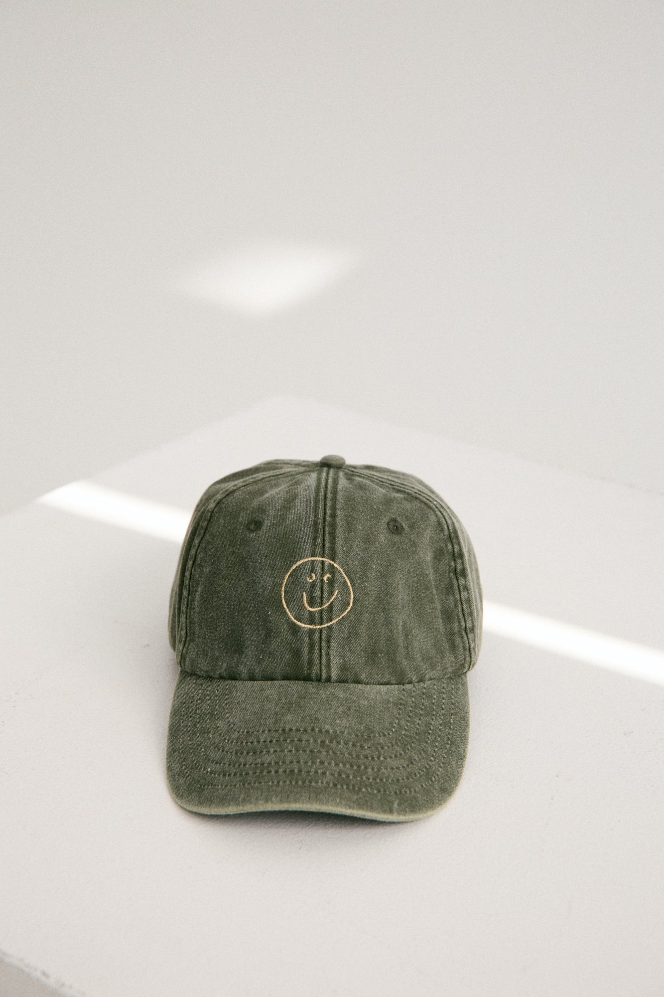 OLIVE GREEN DADDY'S CAP - SUMMER CAP